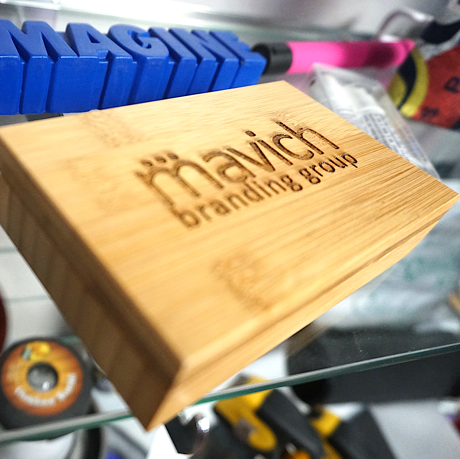 Wood Laser Engraving MavichBranding